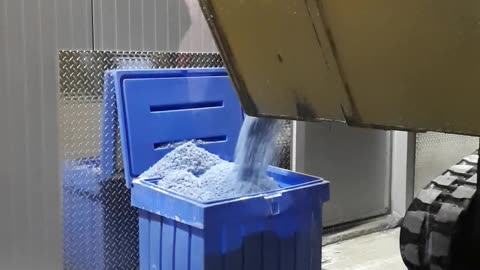 Work Life 2024 February 22 X loading over 100 Salt bins during the shift