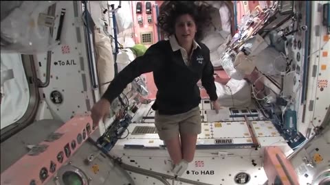 Departing Space Station Commander Provides Tour of Orbital Laboratory