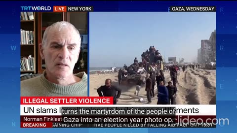 Norman Finklestein joins us live from New York - UN slams Israel's plans to build more settlements