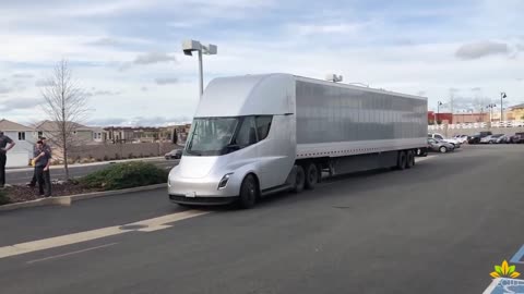 Tesla Semi Truck Spotted on Streets - SemiTruck on the roads Insane Acceleration & Quick Review 2020