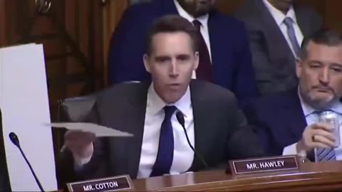 Sen Hawley Trashes Biden Nominee For Refusing To Answer Question