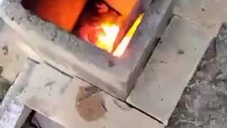 Homemade Coal Forge