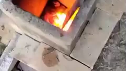 Homemade Coal Forge