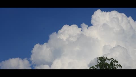 Time-lapse of clouds