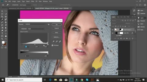 Image editing and retouching in Photoshop