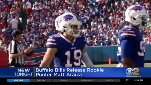 Buffalo Bills release rookie punter Matt Araiza