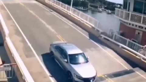 Understanding the circumstances surrounding a car incident on a bridge