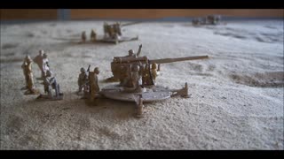 1/72 Scale Mini Movie- WW2 North Africa 1941- Duel in the Desert