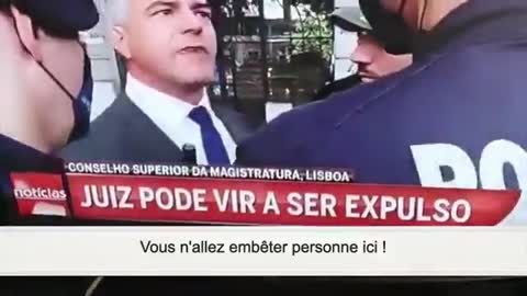 Le Juge Ruiz (Portugal) qui met au pas les policiers qui verbalisent pour le non port du masque.