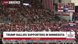 FULL SPEECH: President Trump speaks at Rally in St. Cloud, Minnesota - 7/27/24