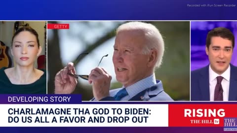 CHARLAMAGNE THA GOD> TO BIDEN: DO US ALL A FAVOR & DROP OUT OF THE 2024 RACE - 10 mins.