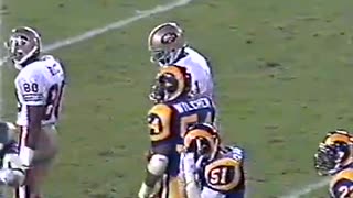 1990-11-26 San Francisco 49ers vs Los Angeles Rams Part 2