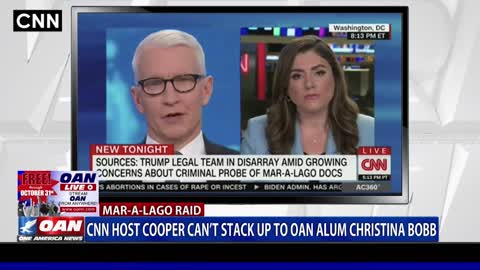 CNN's Anderson Cooper Fires Cheap Shot At Trump Attorney Christina Bobb, It Backfires Spectacularly