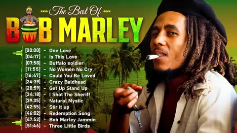 VK Bob Marley Greatest Hits Full Album - Bob Marley Reggae Songs