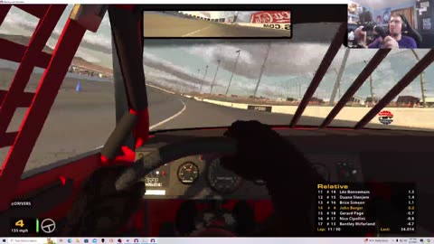 iRacing B Fixed NASCAR Legends from Las Vegas 8/2/24. Sin City.