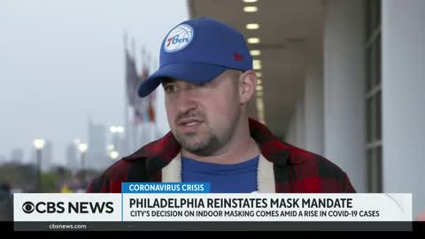 Philadelphia reinstates mask mandate amid rising COVID-19 cases