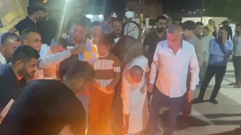 Swedish and LGBT flags were burned in Iraq's Karbala