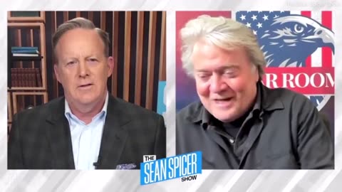 Steve Bannon with Sean Spicer | Who do you think Donald Trump should select for his VP???