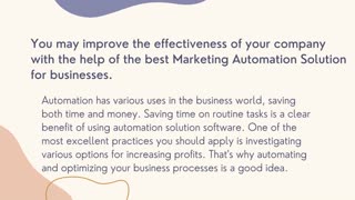 Ultimate Marketing Automation Solutions