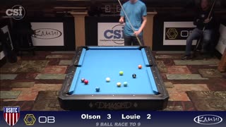 Olson vs Louie PART 1 ▸ 2015 US Bar Table 9-Ball Championship