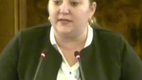 Diana Iovanovici-Șoșoacă - 2023/10/11 - (EN) Political Declaration in the Romanian Parliament