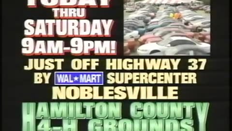 August 7, 2001 - Big Auto Sale in Hamilton County, Indiana