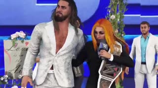 seth and becky crash the wedding wwe 2k24 myrise