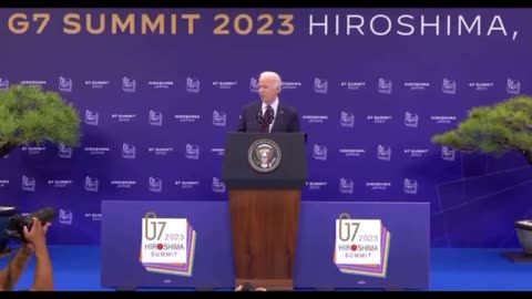 Ice-cream Slurping Mumbling Idiot Joe Biden