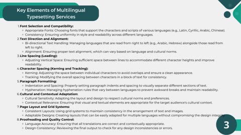 Multilingual Typesetting Services: Enhancing Global Communication