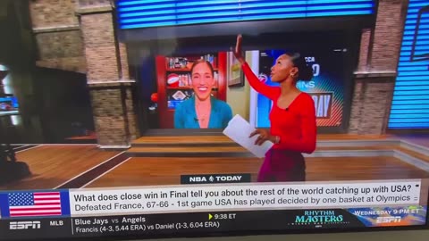 Earthquake felt in Los Angeles area during a live ESPN broadcast.