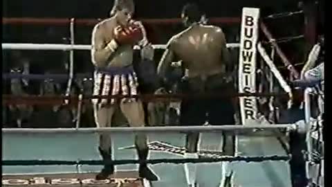 Tommy Morrison vs. Lorenzo Canady Heavyweight Boxing Rocky V
