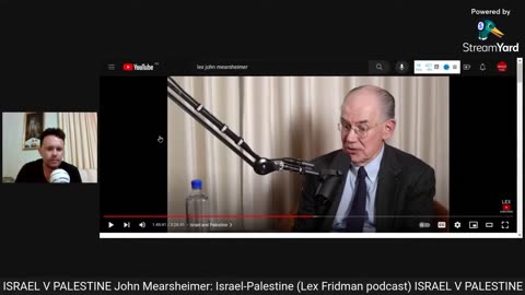 John Mearsheimer: Israel-Palestine (Lex Fridman Podcast)