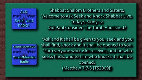 Did Paul Consider The Torah Abolished?