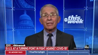 Dr. Fauci: ‘I Hope’ We’ll Be ‘Normal’ by ‘Next Mother’s Day’ with ‘Some Conditions’