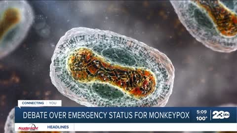 Debate over emergency status for monekypox