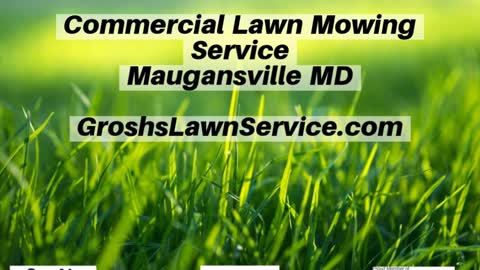 Commercial Lawn Mowing Service Maugansville MD Washington County Maryland