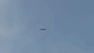 Cigar-shaped object spotted over Korea