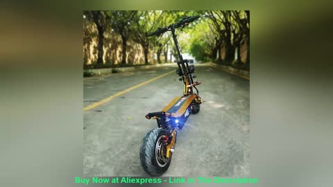 ☀️ YUME X11 11" 5000W Motor Off-Road Tires Up to 55Miles&60mph Foldable Powerful Electric Scooter