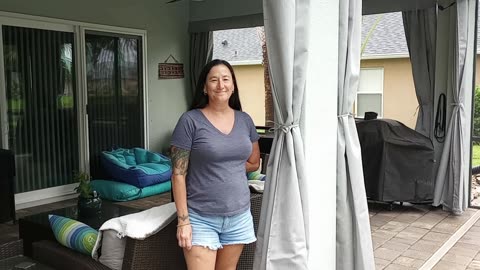 Patio Privacy | Florida Lanai Curtains | Heather Schultz