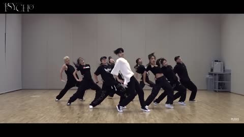 BTs choreography "physco"