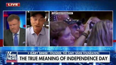 Gary Sinise- Independence from tyranny needs to be fought for and protected