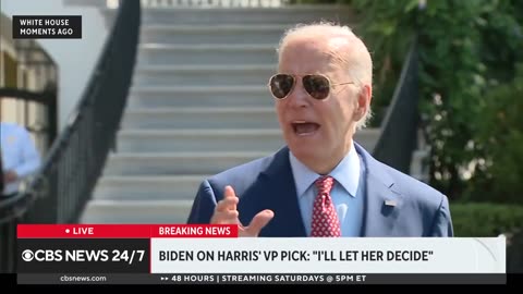 Biden Mumbles & Heads to Delaware 🌴, Kamala MIA 🚶‍♂️🤷‍♀️