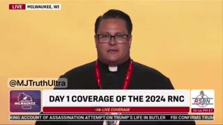 Priest Does a Trump Impression and Dance before Benediction