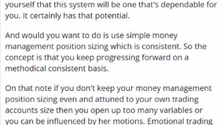 Can I Move to a Resort and Trade Options Weekly Paychecks System W for a Big Living