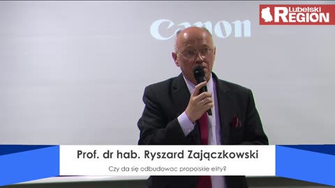 Prof. dr hab. Ryszard Zajączkowski: "Czy da się odbudować propolskie elity?"