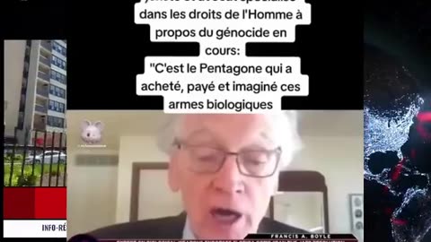 Info-Résistance 7 juin 2023 - L'avocat Francis Boyle, Bio laboratoire en Ukraine