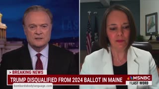 Body Language - Maine Sec State On Trump Removal from Ballot