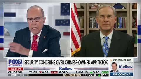 Gov. Greg Abbott: TikTok 'poses a danger' in America