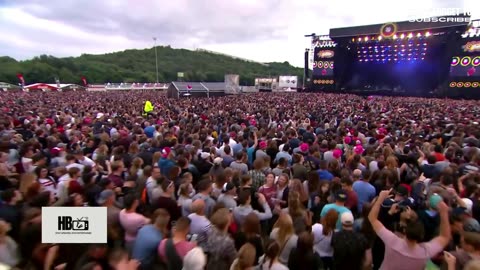 Imagine Dragons performing "Believer" at Pinkpop