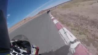 Willow Springs Raceway 6/18/2016 helmet cam Ducati Panigale 1199 tri-color